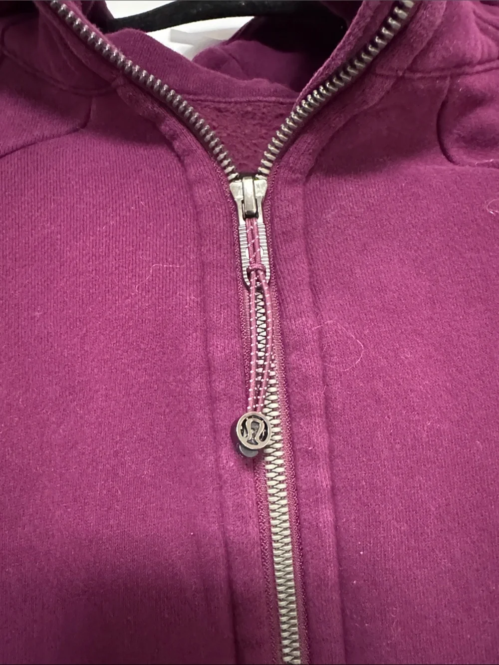 lululemon athletica Full-Zip Fleece Jacket in Plum